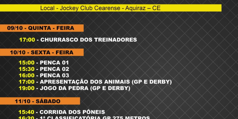 2º Festival do Cavalo e Feira do Agro  - Jockey Club Cearense 2025