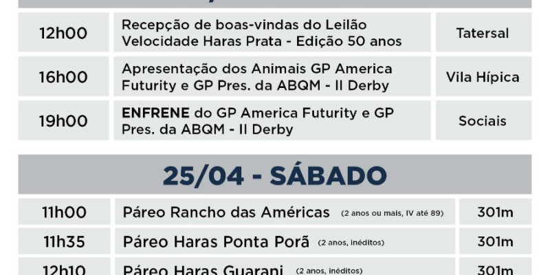 Quarto de Milha no Jockey Club de Sorocaba