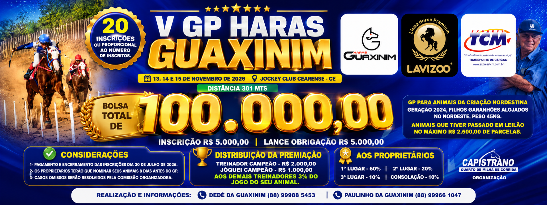 V GP Haras Guaxinim