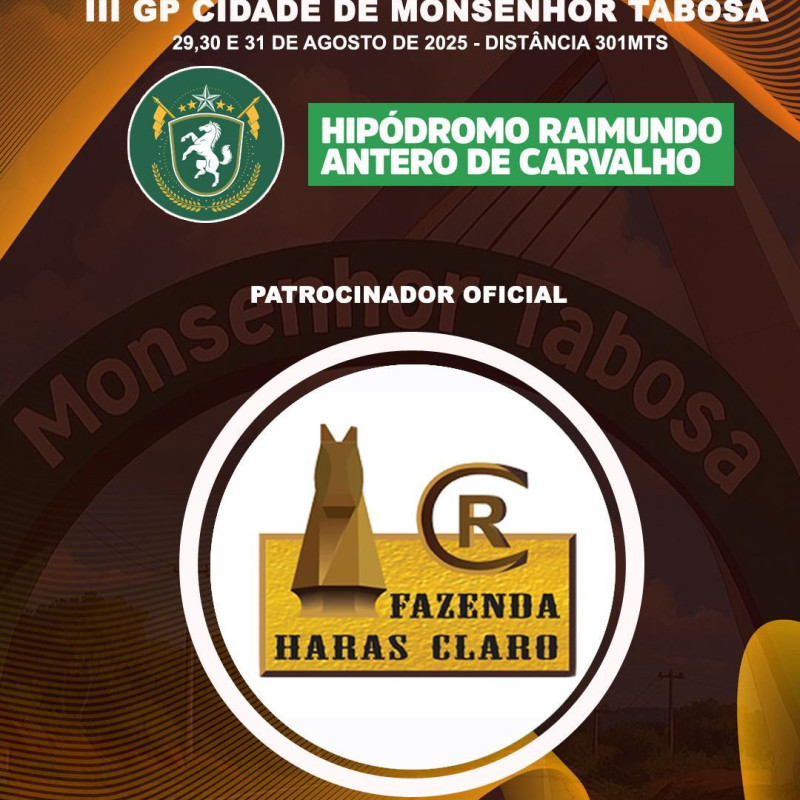 Ler mais sobre III GP Cidade de Monsenhor Tabosa