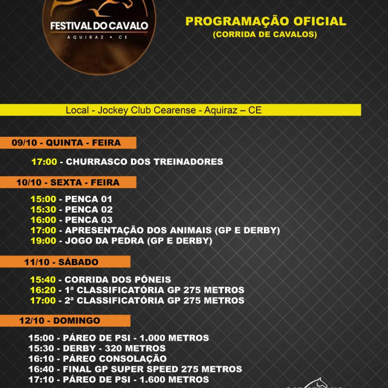 Ler mais sobre 2º Festival do Cavalo e Feira do Agro  - Jockey Club Cearense 2025