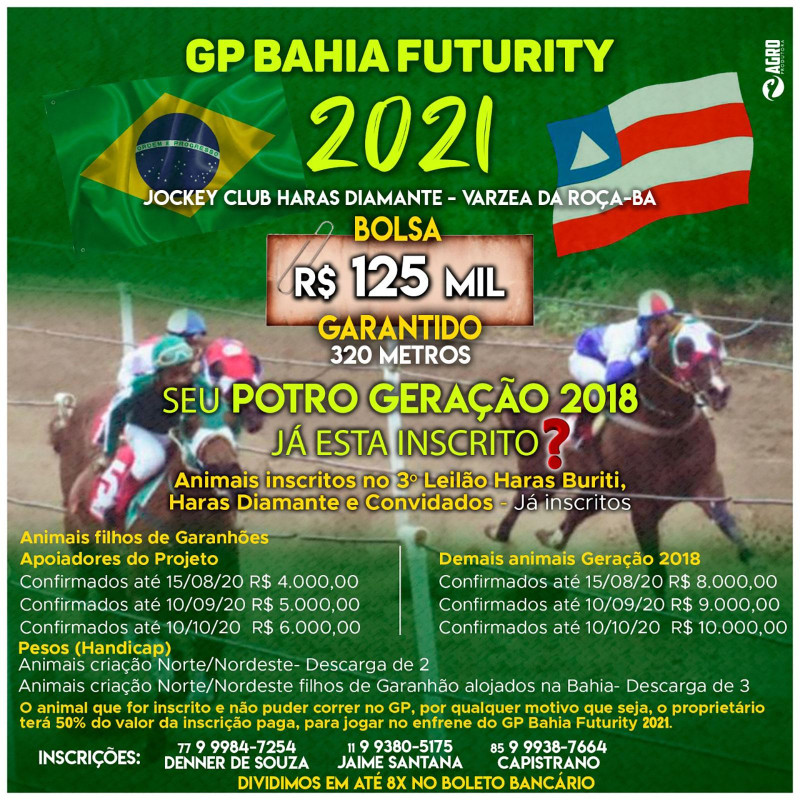 Ler mais sobre GP BAHIA FUTURITY 2021