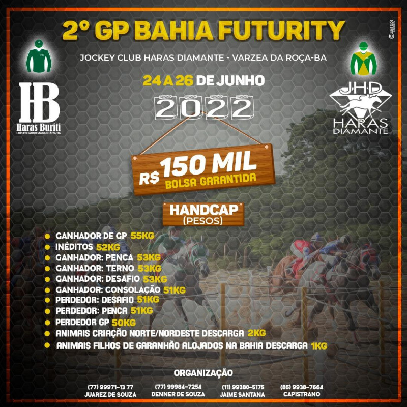 Ler mais sobre II GP Bahia Futurity 2022