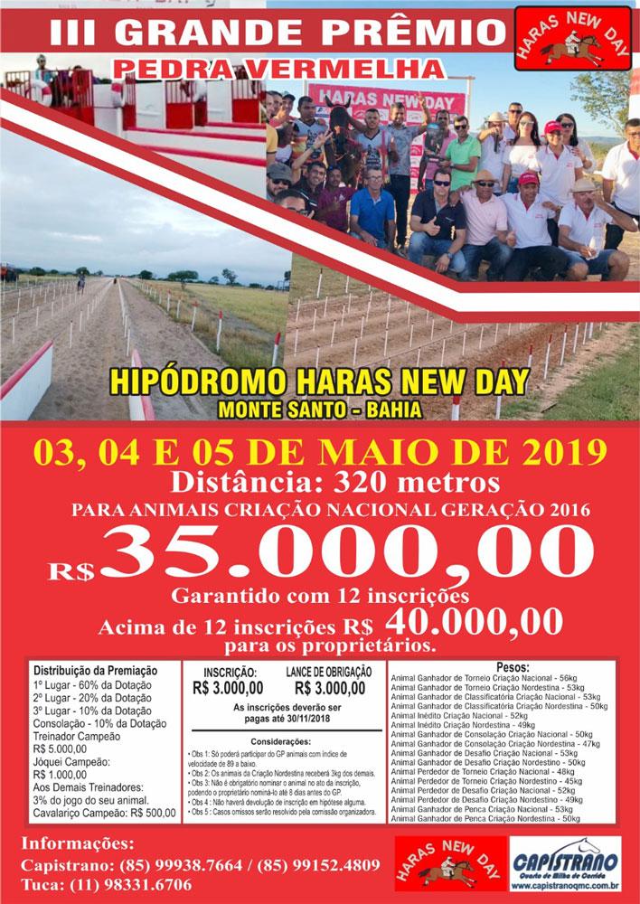 III GP PEDRA VERMELHA 2019