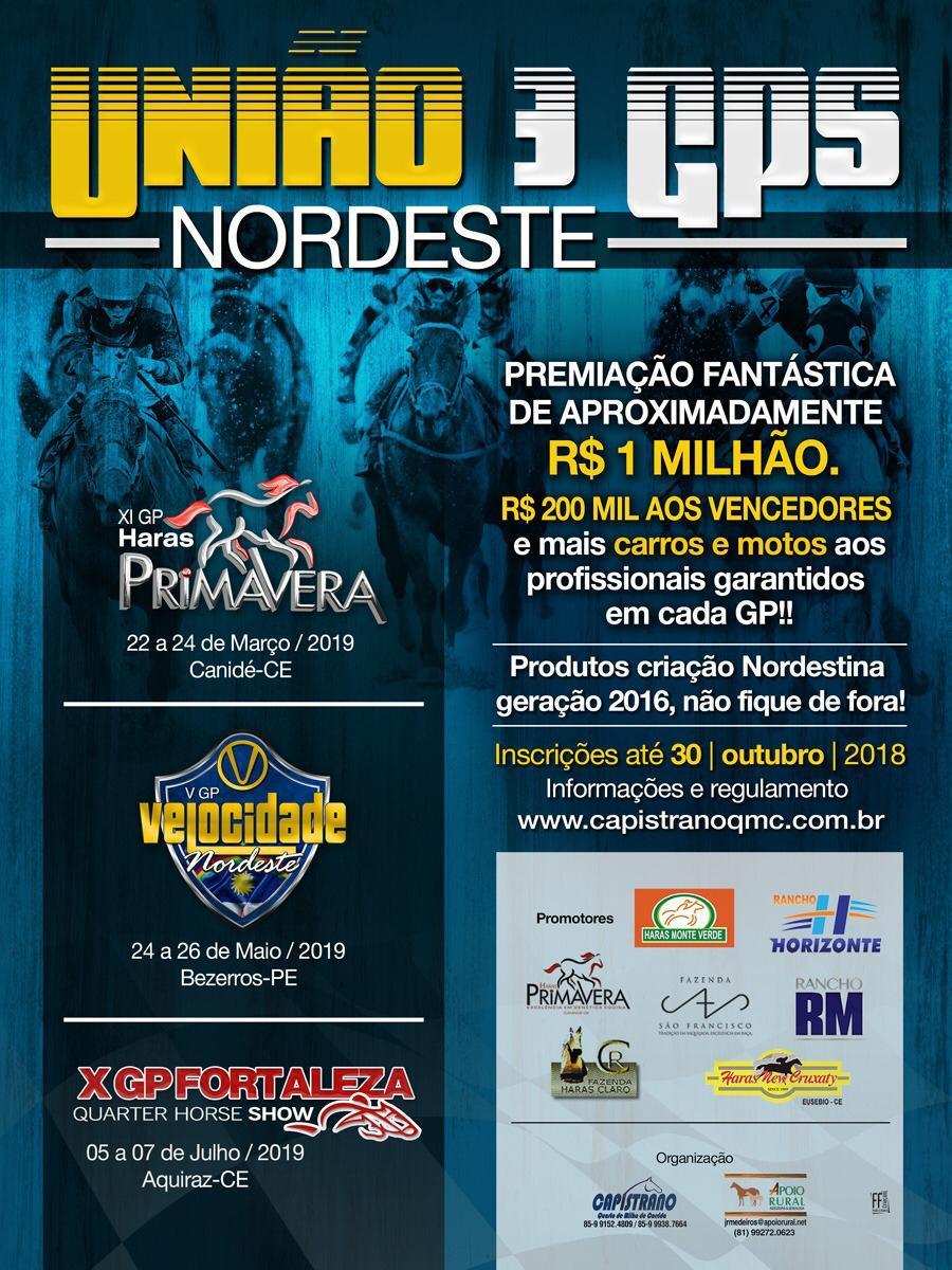 União 3 Gps do Nordeste 2019
