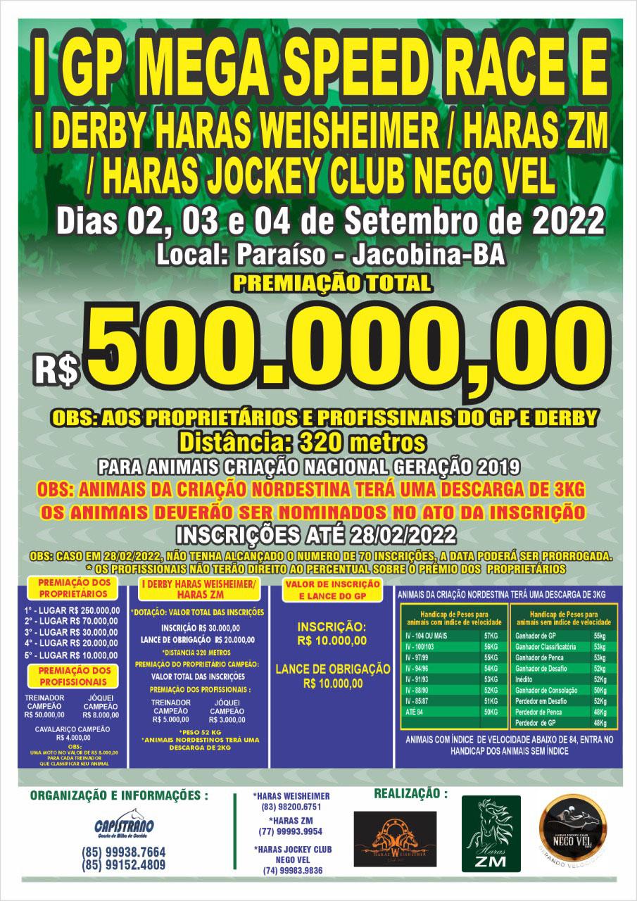 I GP Mega Speed Race 2022