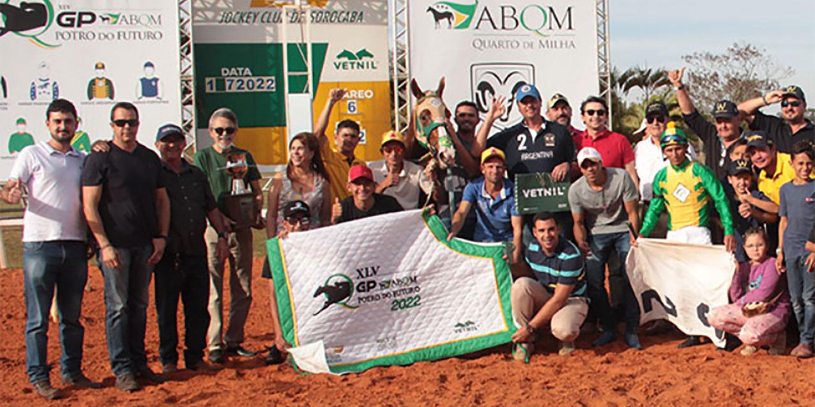 Criação do Haras Jaguaruana é a campeã do 45º GP ABQM POTRO DO FUTURO - 2022