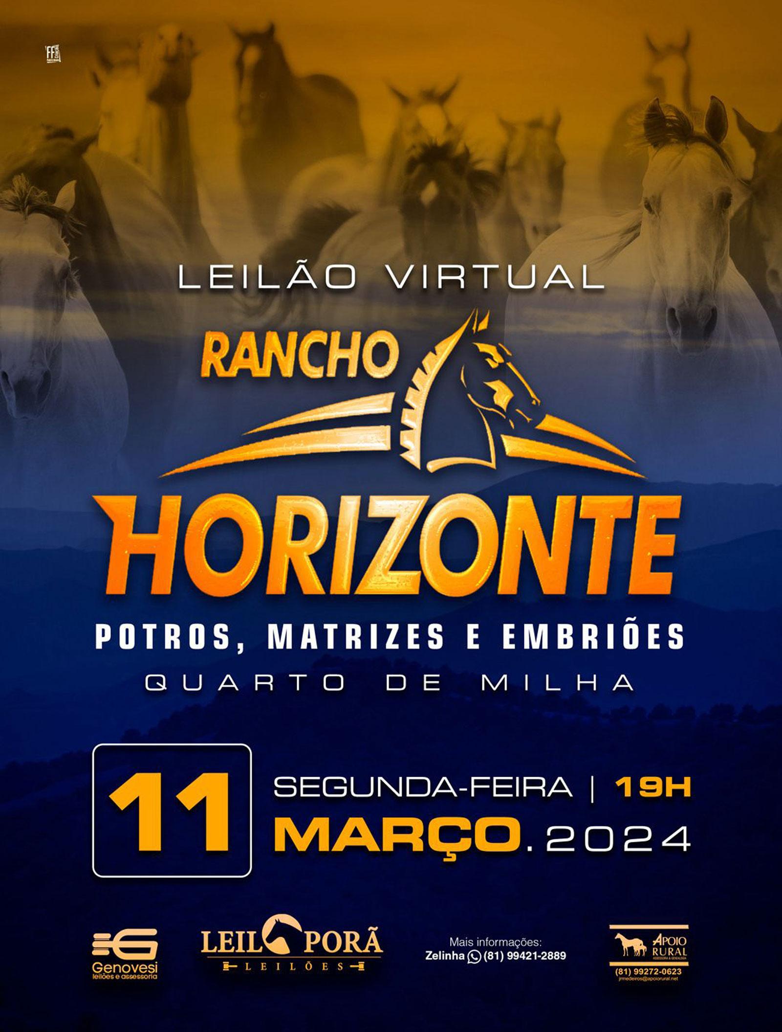 Leilão Virtual Rancho Horizonte