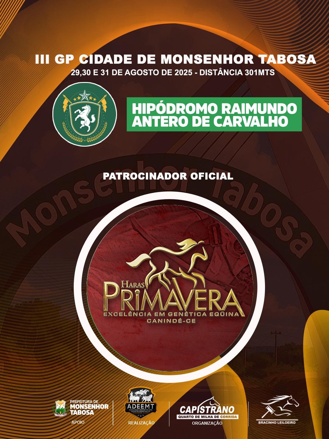 III GP Cidade de Monsenhor Tabosa III GP Cidade de Monsenhor Tabosa