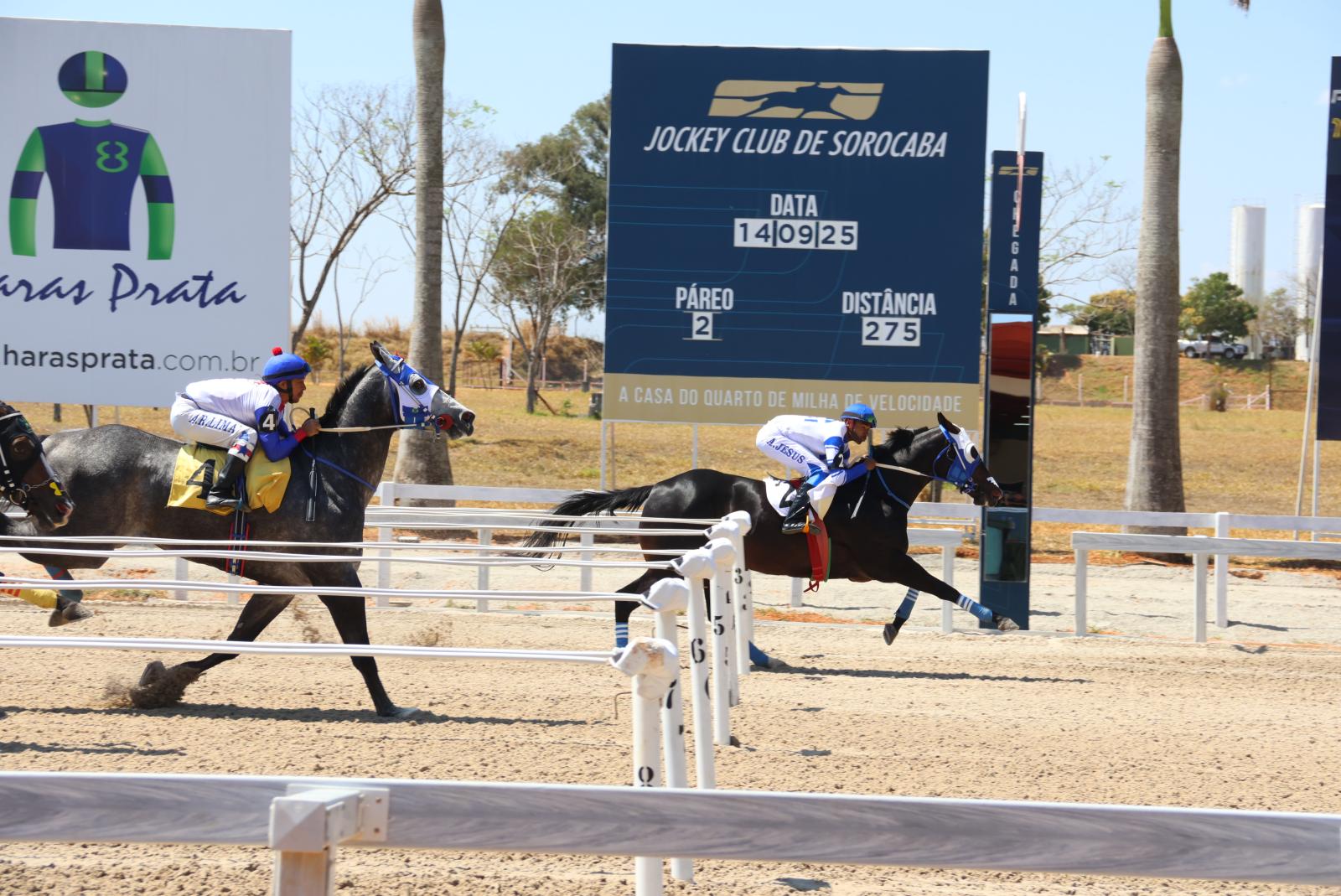 Segundo Páreo – Pres. do Conselho da ABQM, Sr. Aroldo Souza Durães